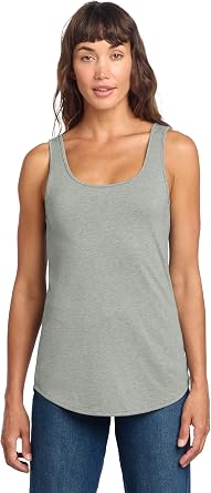 District Womens Perfect Tri Relaxed Tank - Stylish Casual Sleeveless Top, Basic Undershirt, Soft Tri-Blend Fabric
