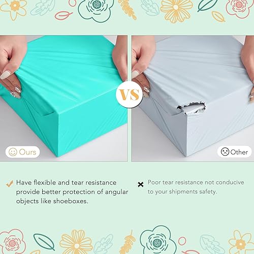 Miniatura 66 de Fuxury 500 sobres de polietileno de 10 x 13 pulgadas, bolsas de envío a granel para ropa, sobres de envío adhesivos fuertes para pequeñas empresas