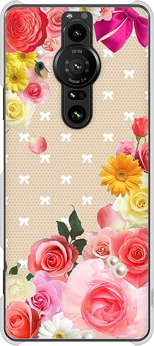 Amazon Co Jp Simフリー Xperia Pro I Xq Be42 ハード ケース カバー Sc5 ロリータレース 素材クリア Uv印刷 受注生産品 家電 カメラ