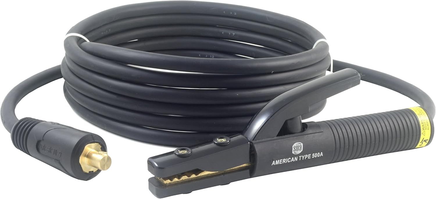 500 Amp Electrode Holder Welding Lead Terminal Lug Connector 2/0 Cable