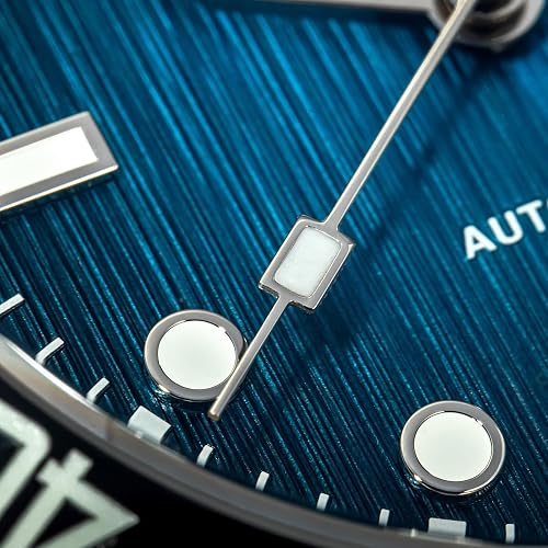 ADDIESDIVE Men's Automatic Diving Watch 8215 Mechanical Movement 200m Waterproof Analog Watch Ceramic Bezel Sapphire Crystal BGW9 Luminous Stainless Steel Strap AD2536 - 4