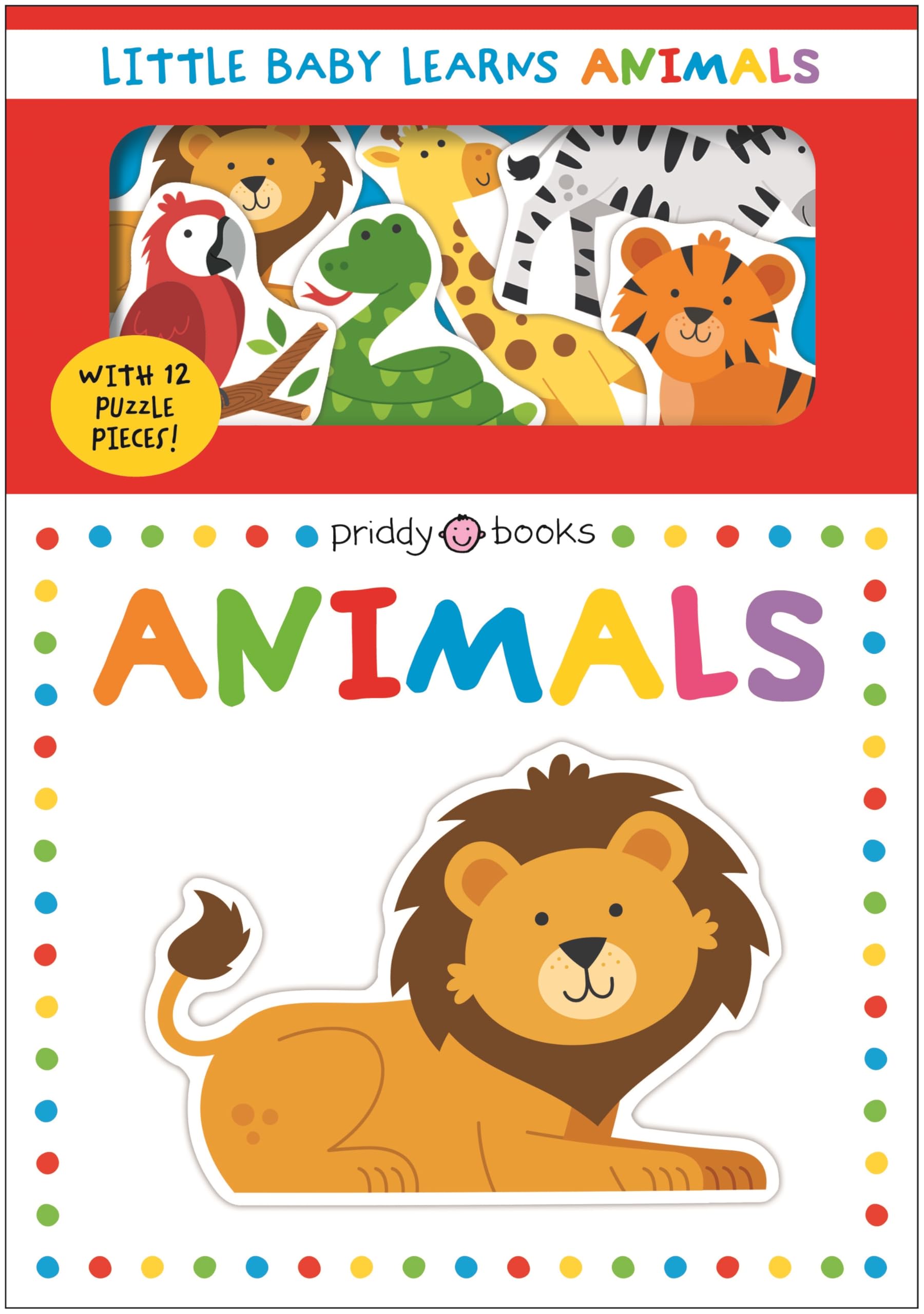 Priddy Books Little Baby Learns Animals Board book