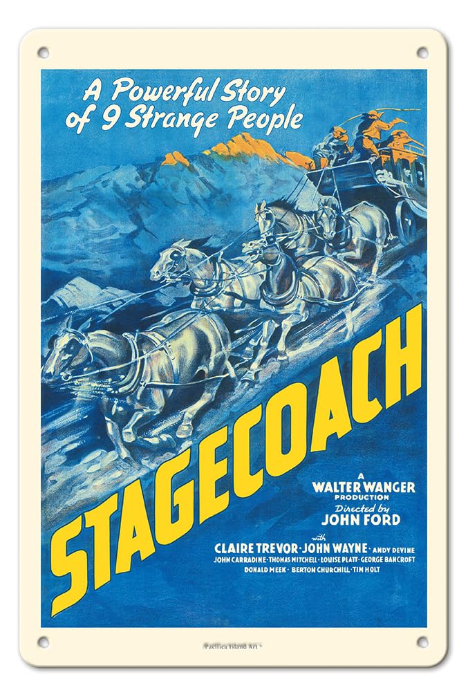 Amazon.com: Stagecoach - Starring Claire Trevor and John Wayne