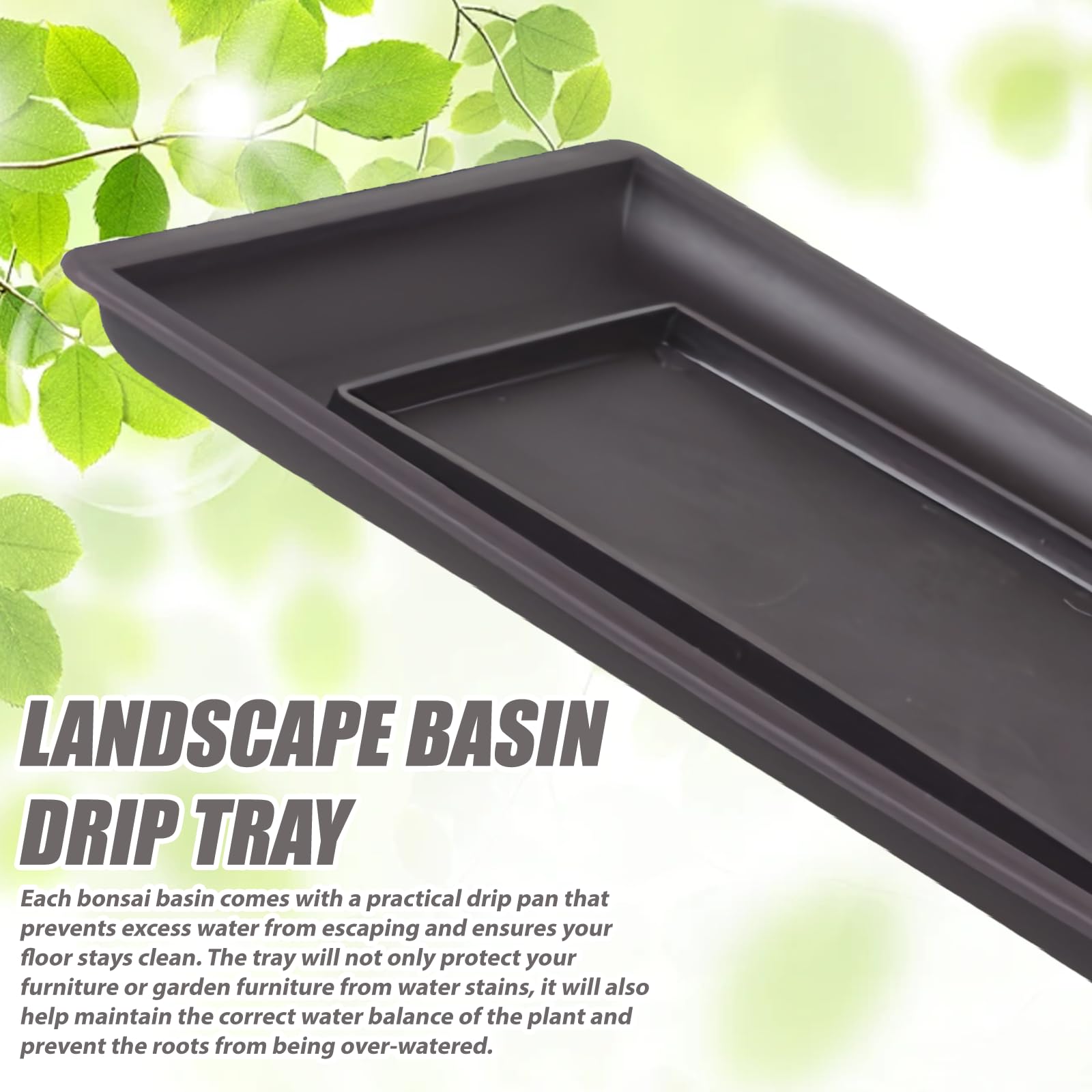 Sottovaso per bonsai in Plastica 18 cm. | 3,00 € | Pollice Verde