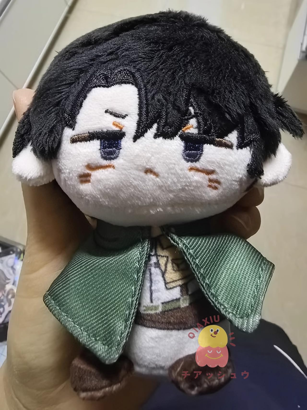 Amazon.co.jp: 進撃の巨人 グッズ ぬいぐるみ 人形 兵長 ミカサ エレン