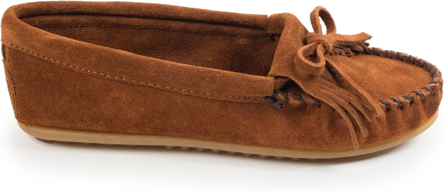 Minnetonka Moccasin Brown Suede 402, Schuhe Damen:38