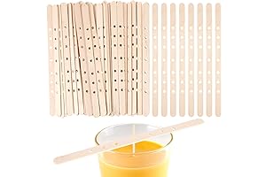 Wooden Candle Wick Holders: Professional Crafting Supplies for Candle Making