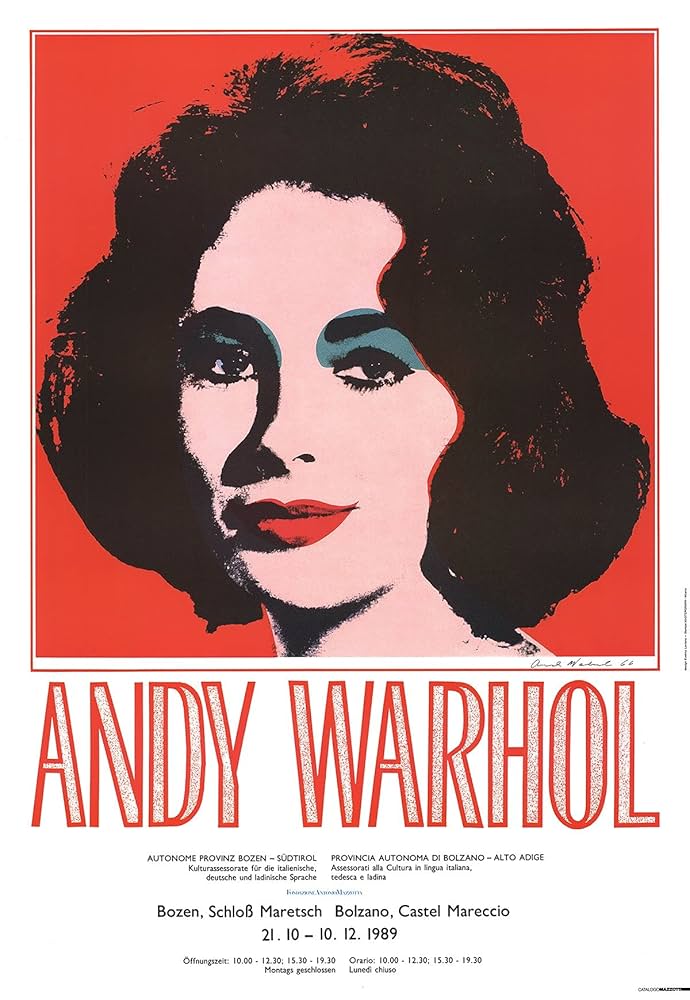 Amazon.co.jp: ANDY WARHOL Liz Taylor 38.5