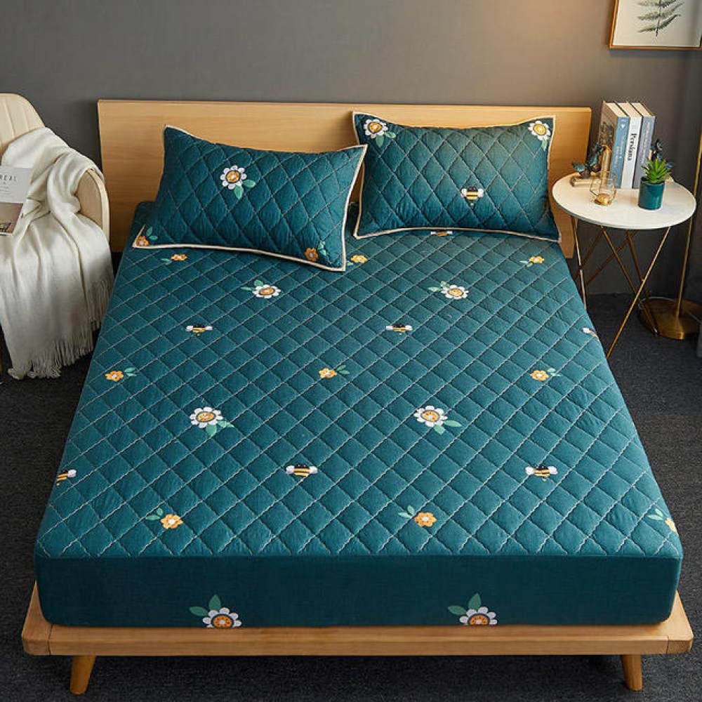 Drap de lit imperméable pour des matins sans stress avec la protection matelassée beita 180x200
