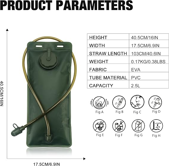 Mardingtop 35L Tactical Backpack with Rain Cover + 2.5L Hydration Bladder