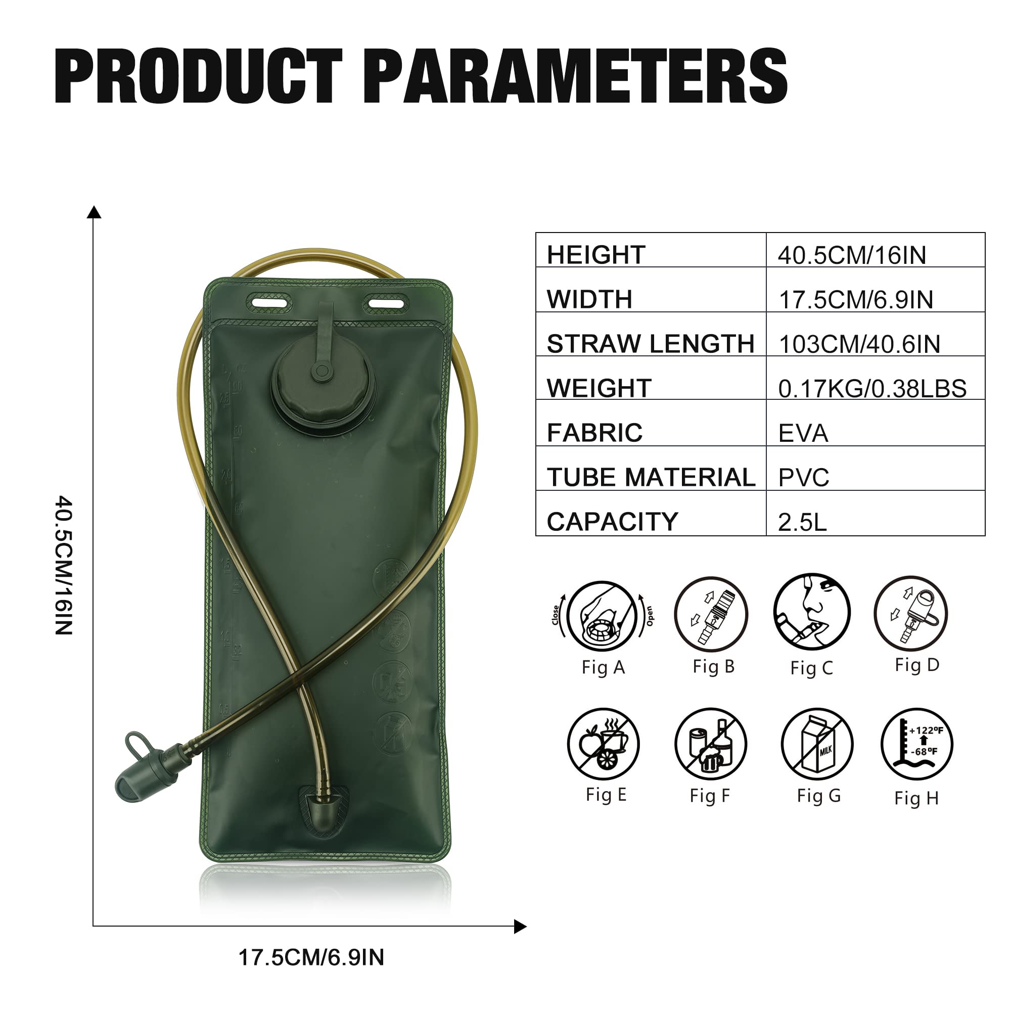 Mardingtop 28L Rucksack & Trinkblase 2.5L Set