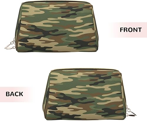 Miniatura 10 de Bolsa de cosméticos con cremallera resistente al agua para mujer, bolsa portátil de maquillaje de viaje, bolsa de transporte de maquillaje, monedas,