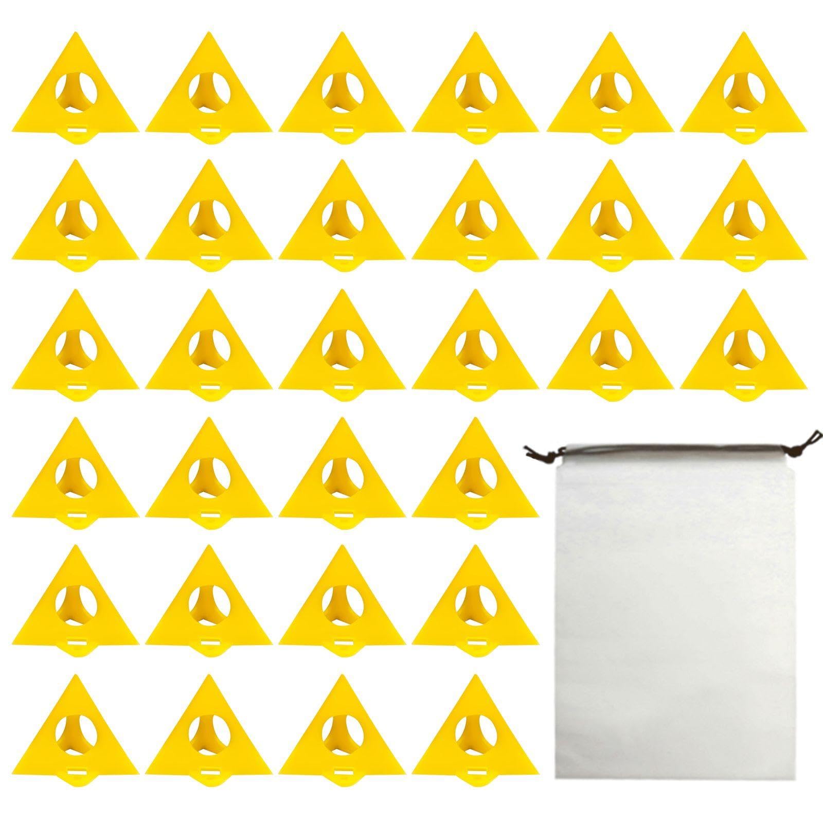 Supporti Per Vernice 30 Pezzi Custodia, Supporto Conico Plastica, Accessori Applicazione Vernice Fai-Da-Te