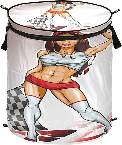 atorage craft folding large storage bins with lids for bedroom Dashing Racing Girl,organizador de zapatos para closet