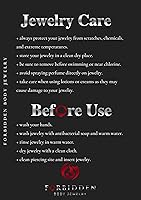 Vista 8 de Forbidden Body Jewelry - Piercing para la nariz de acero quirúrgico 316L con bisagra, 14G, 16G, 18G, diámetro de 15/64, 5/16, 25/64, 15/32 pulgadas