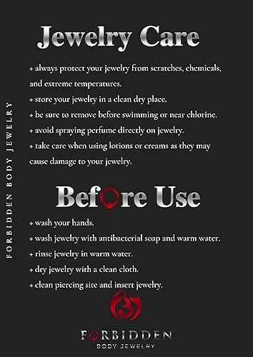 Miniatura 7 de Piercing de titanio recto de 049oz a 056oz se vende individualmente