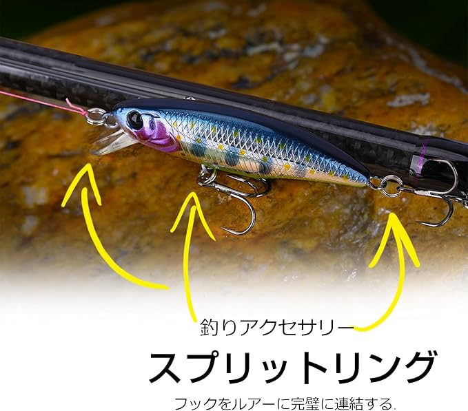 Amazon Qishuo 平打ち ルアー スプリットリング 釣り スイベル スナップ ジギング リング 釣 渓流 シーバス 青物 Qishuo スイベル スナップ Amazon Qishuo 平打ち ルアー スプリットリング 釣り スイベル スナップ ジギング リング 釣 渓流 シーバス 青物 Qishuo スイベル スナップ
