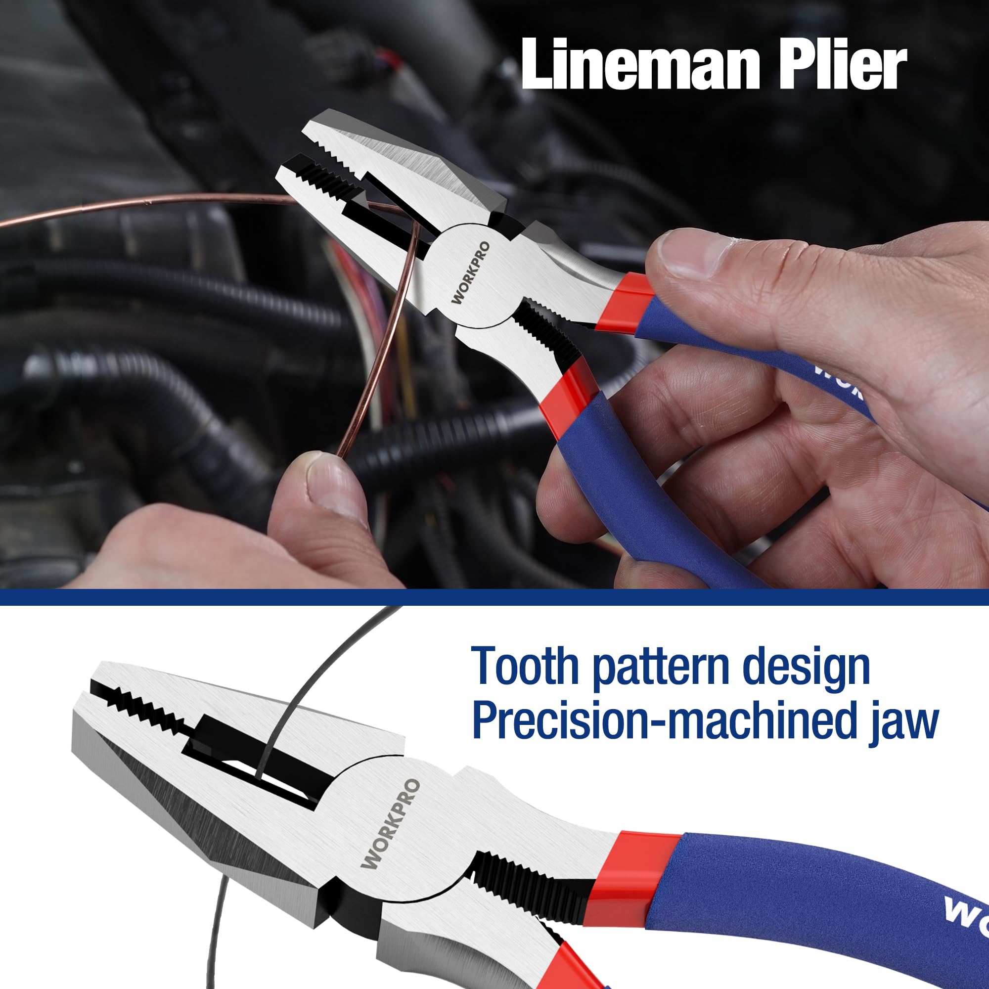 WORKPRO Pliers Set - 7 Piece Tool Set -5
