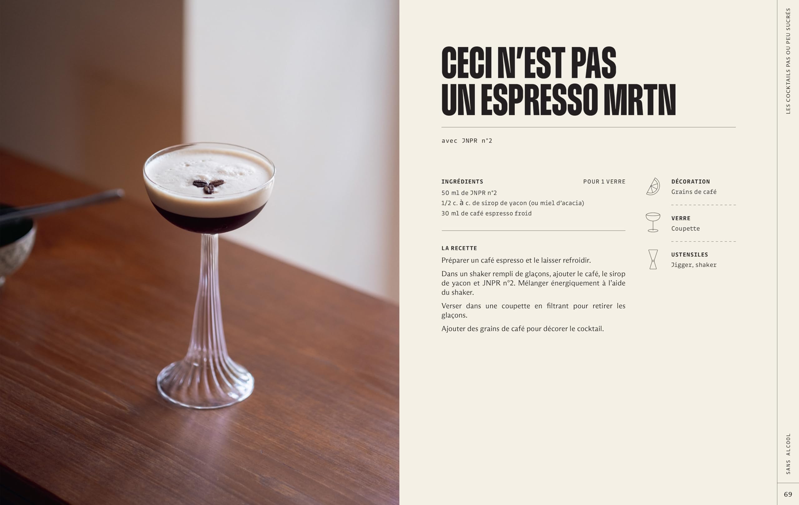 Sans alcool: 40 cocktails festifs, sains et délicieux