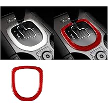Interior Styling For Pontiac G8 2008-2009 For Holden For Commodore 2006-2012 Car Accessories Sticker Carbon Fiber Gear Shift Frame Panel Trim CoverRed Carbon Fiber