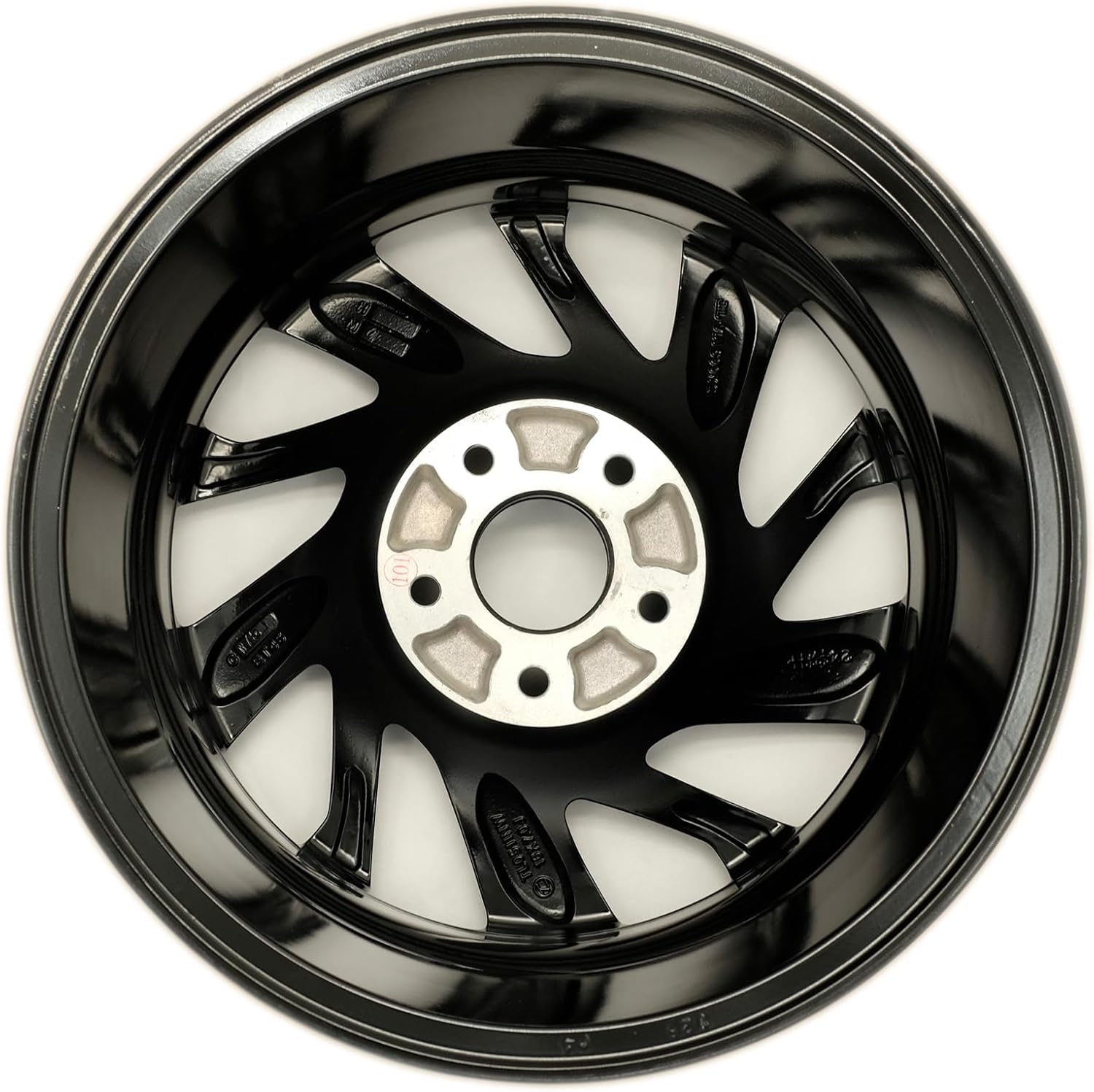 New Set of 16x7 Inch 16” Alloy Wheel for 2016–2021 Honda Civic | OEM Design Replacement Rim | Gloss Black Finish | Direct Fit - OE Stock Specs | 64095