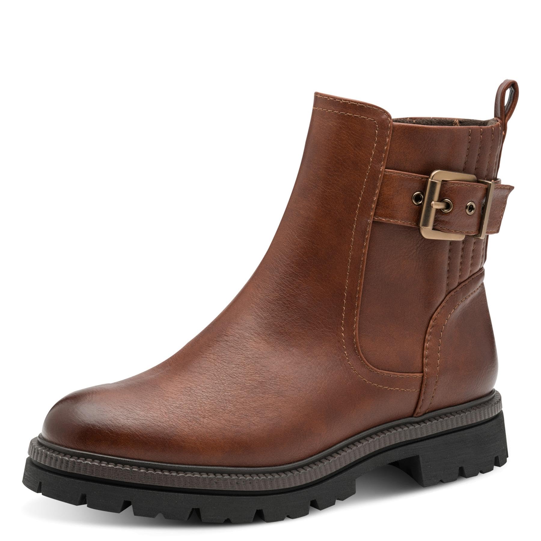 Marco Tozzi Women's Mode-Stiefel 2-25429-45 Fashion Boot, Cognac, 5 UK