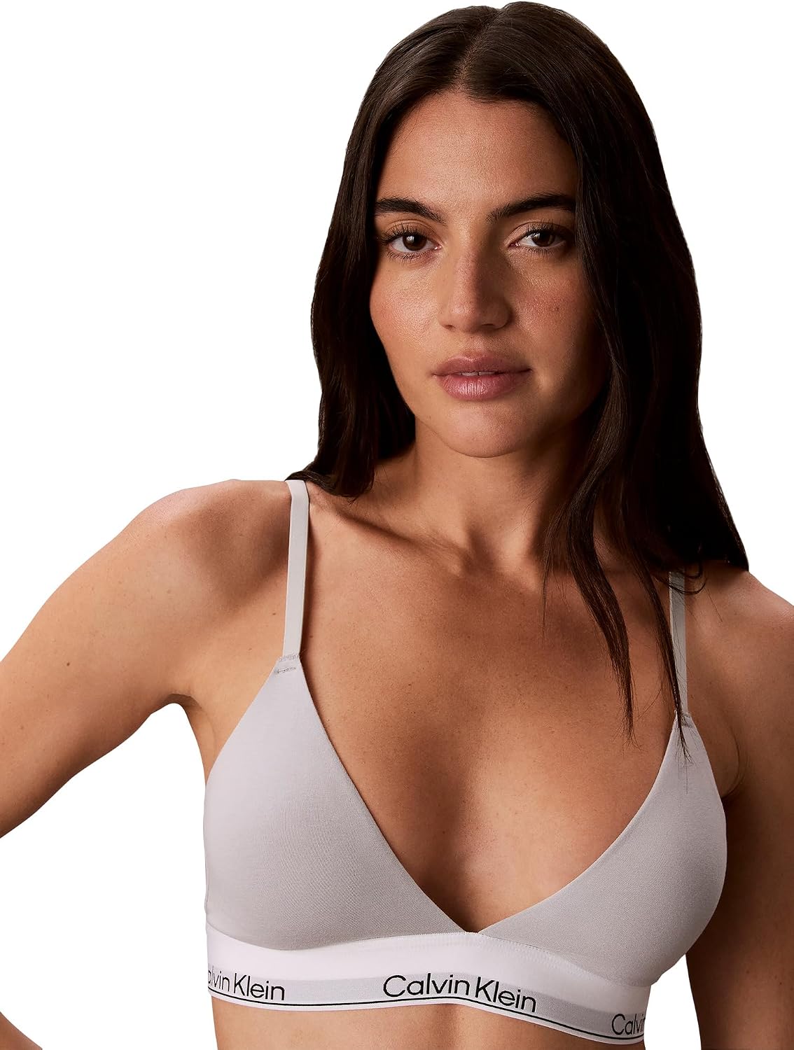 Icon Cotton Modal Lightly Lined Triangle Bralette