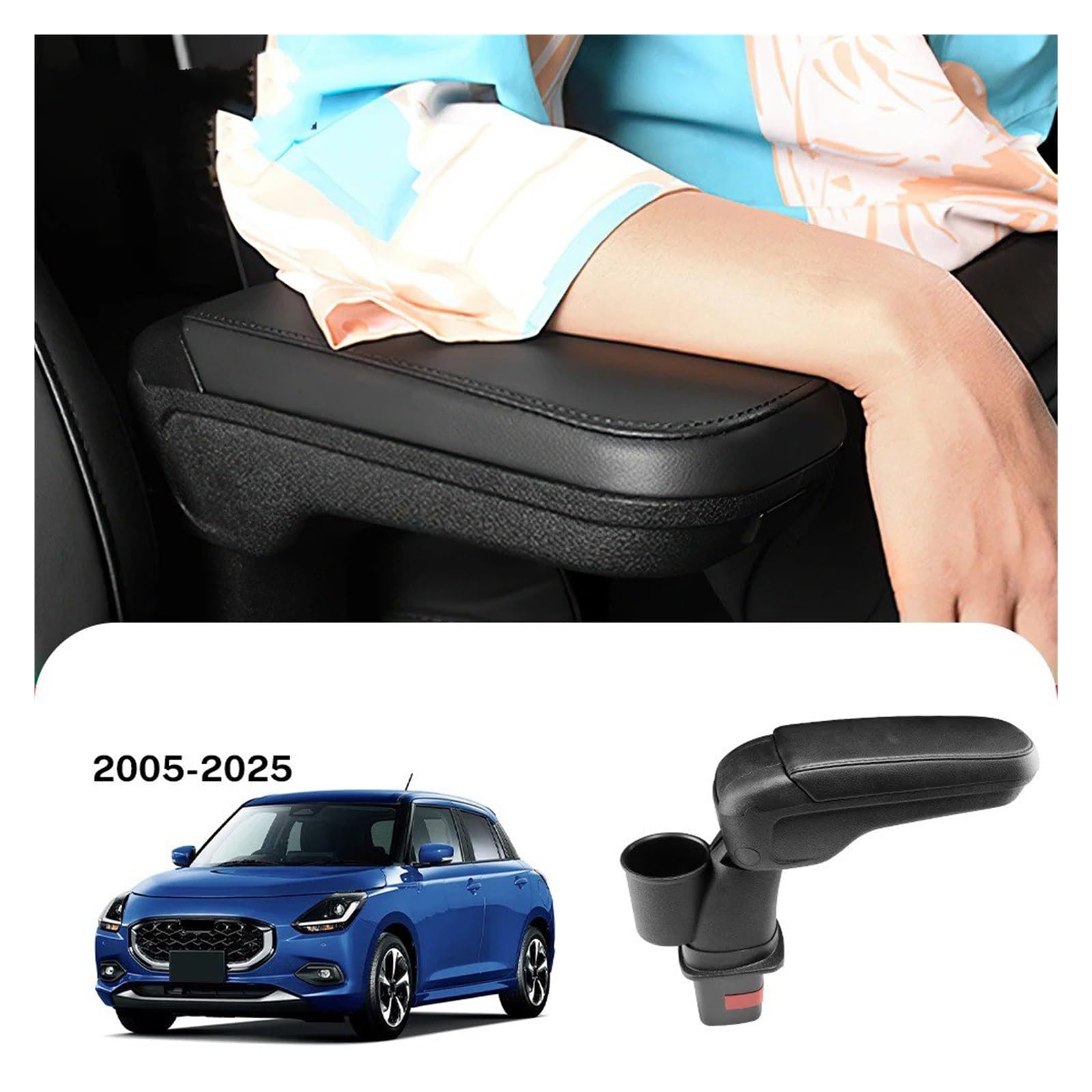 per Suzuki per Swift 2005-2025 Scatola Bracciolo per Auto