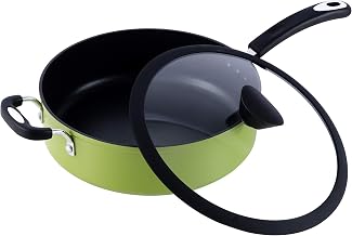 The All-In-One Green Sauce Pan By Ozeri - 100% APEO, GenX, PFBS, PFOS, PFOA, NMP And NEP-Free German-Made Coating