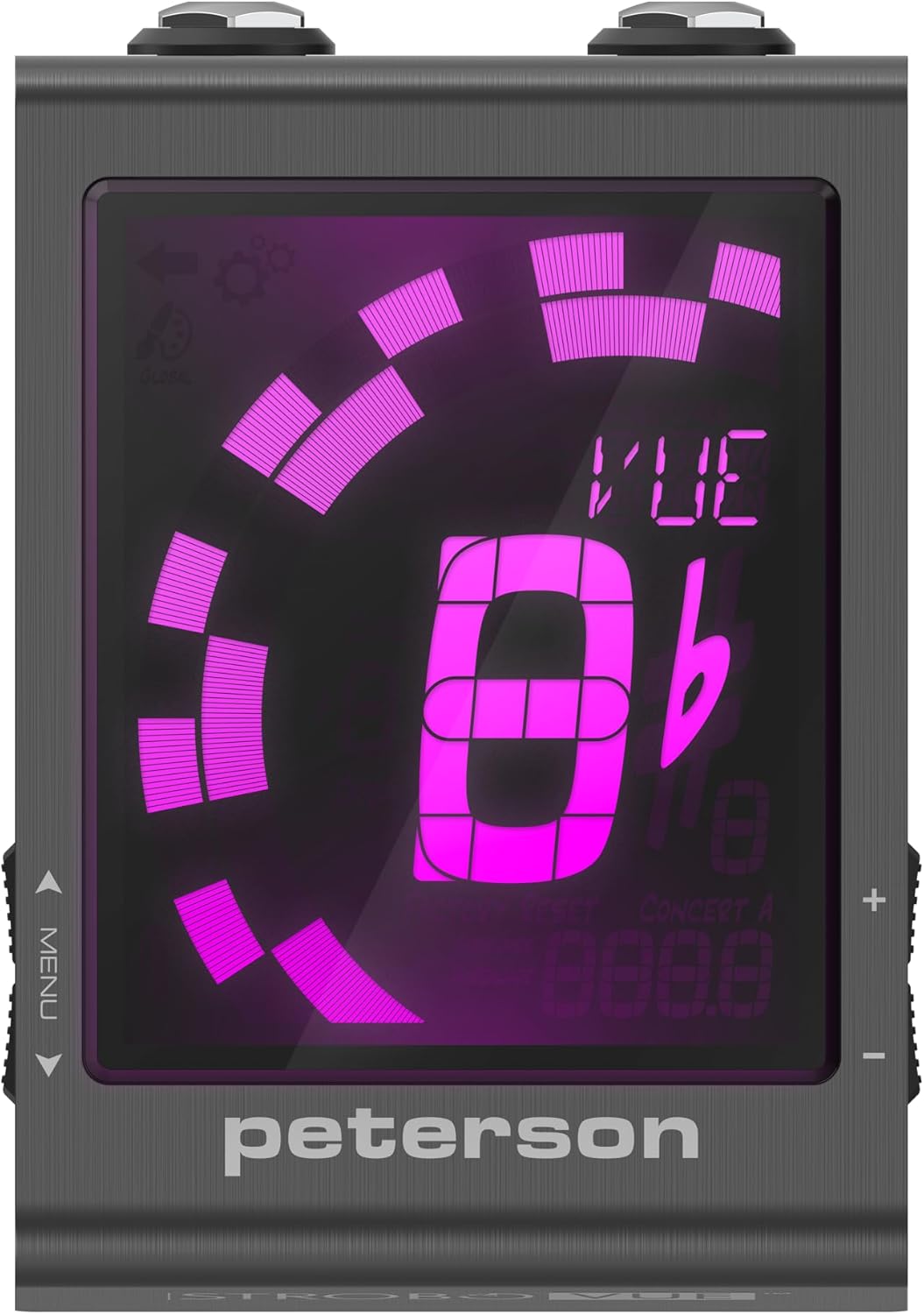 Peterson Strobe Tuners | StroboVUE Guitar and Bass Strobe Tuner