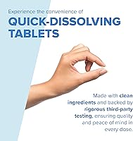 Vista 3 de Superior Source Biotina 1000 mcg. Tabletas microlingües de disolución rápida bajo la lengua, 100 unidades, apoya el crecimiento saludable