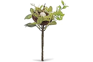 RAZ Imports Decorative Bird Nest with Eggs