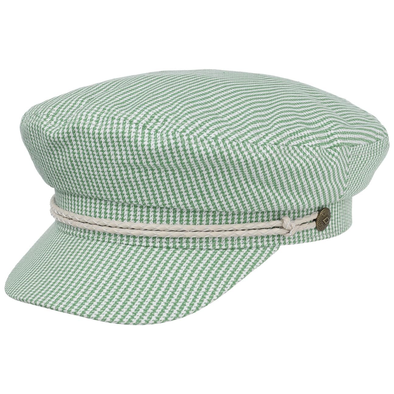 Brixton Ashland Houndstooth Elbsegler Schirmmütze Baker-Boy-Mütze Schiffermütze Ballonmütze Elbseglermütze Mit Schirm