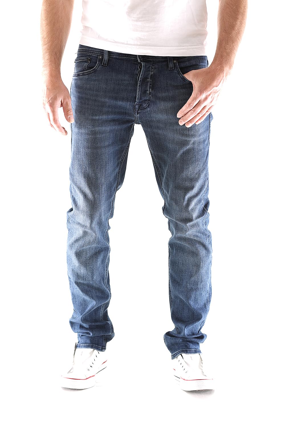 Male Slim Fit Jeans Jjiglenn JJICON JJ 057 50SPS NOOS Slim Fit Jeans