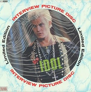 Billy Idol Limited Edition Interview Picture Disc