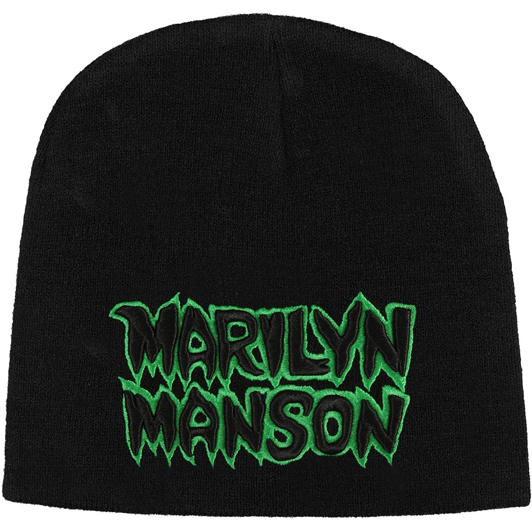 Band Monkey Marilyn Manson Unisex Beanie Hat Logo