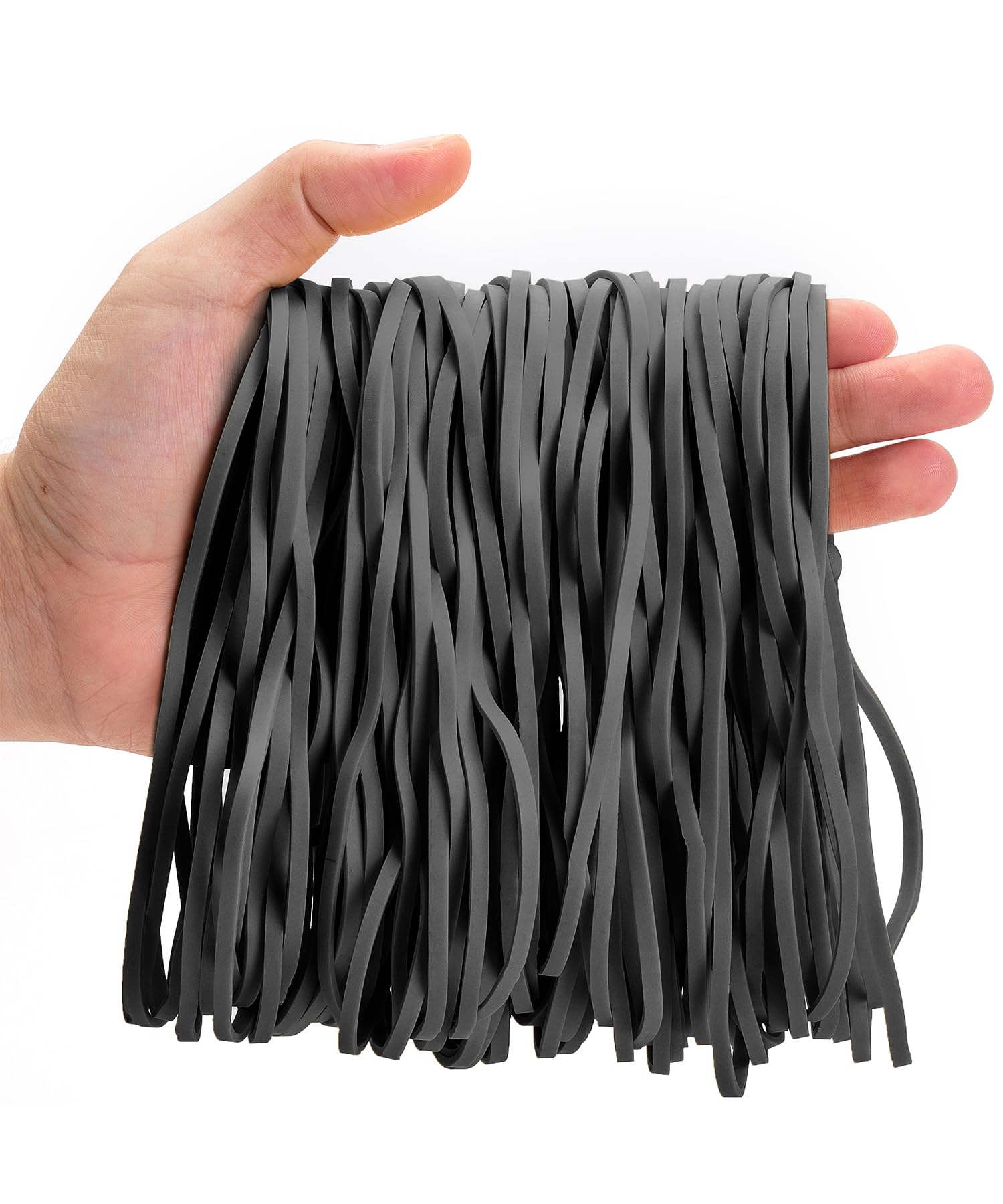 Mr. Pen- Large Rubber Bands, 100 Pack, Black, 7 Inch, Extra Large, Long, Office Supplies