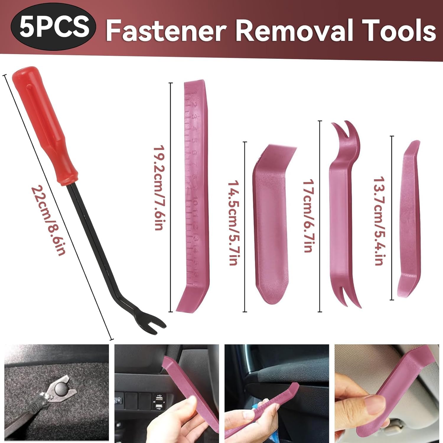 Auto Befestigung Clips Set,2082Auto Clips Set 33 Arten Universal Türverkleidung Clips Auto Kotflügelnieten Entfernungswerkzeug mit Karosserieclips Befestigungsentferner für,Kotflügel,Stoßstange,Tür