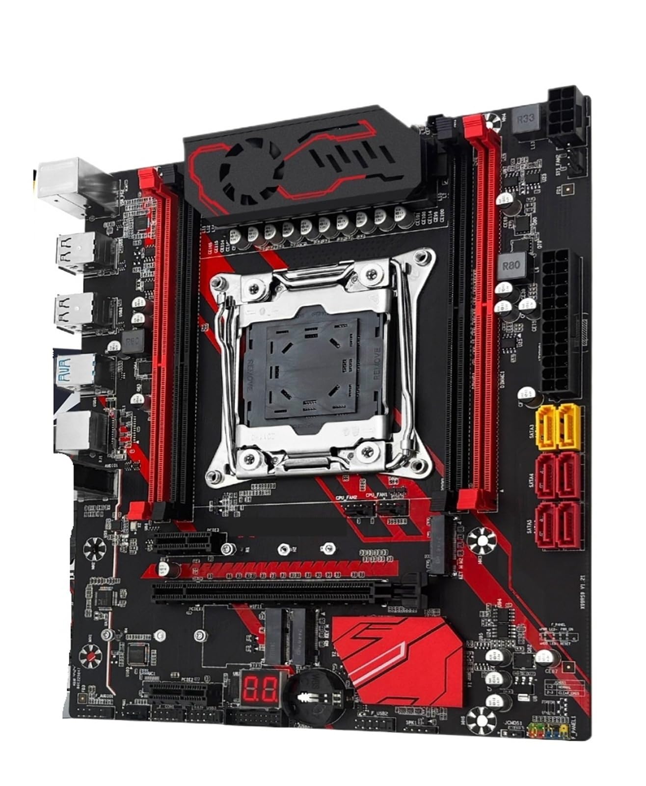 Carte mère X99 RS9 kit d\'évolution PC fixe avec Xeon 2690 V4 et 32Go DDR4 ECC