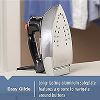 Vista 7 de Plancha de vapor clásica de 1200 W, con apagado automático de 3 vías