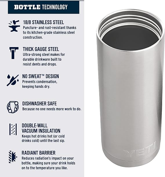 Yeti Rambler 18 Oz Hotshot Bottle Alpine Yellow