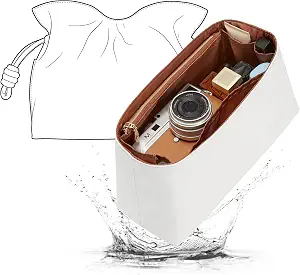 Purse Organizer Insert for Loewe Flamenco M Handbag