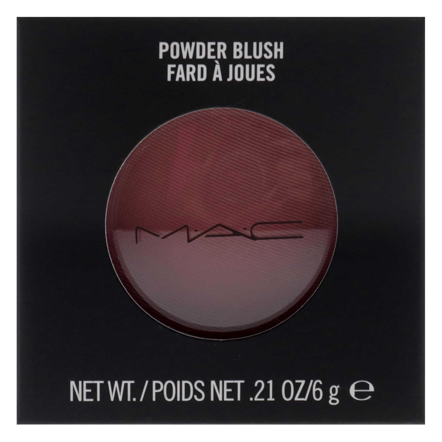 MAC Blush Powder for Women, Desert Rose, desert rose-soft reddish burgundy (matte), 6g/.21 ounce