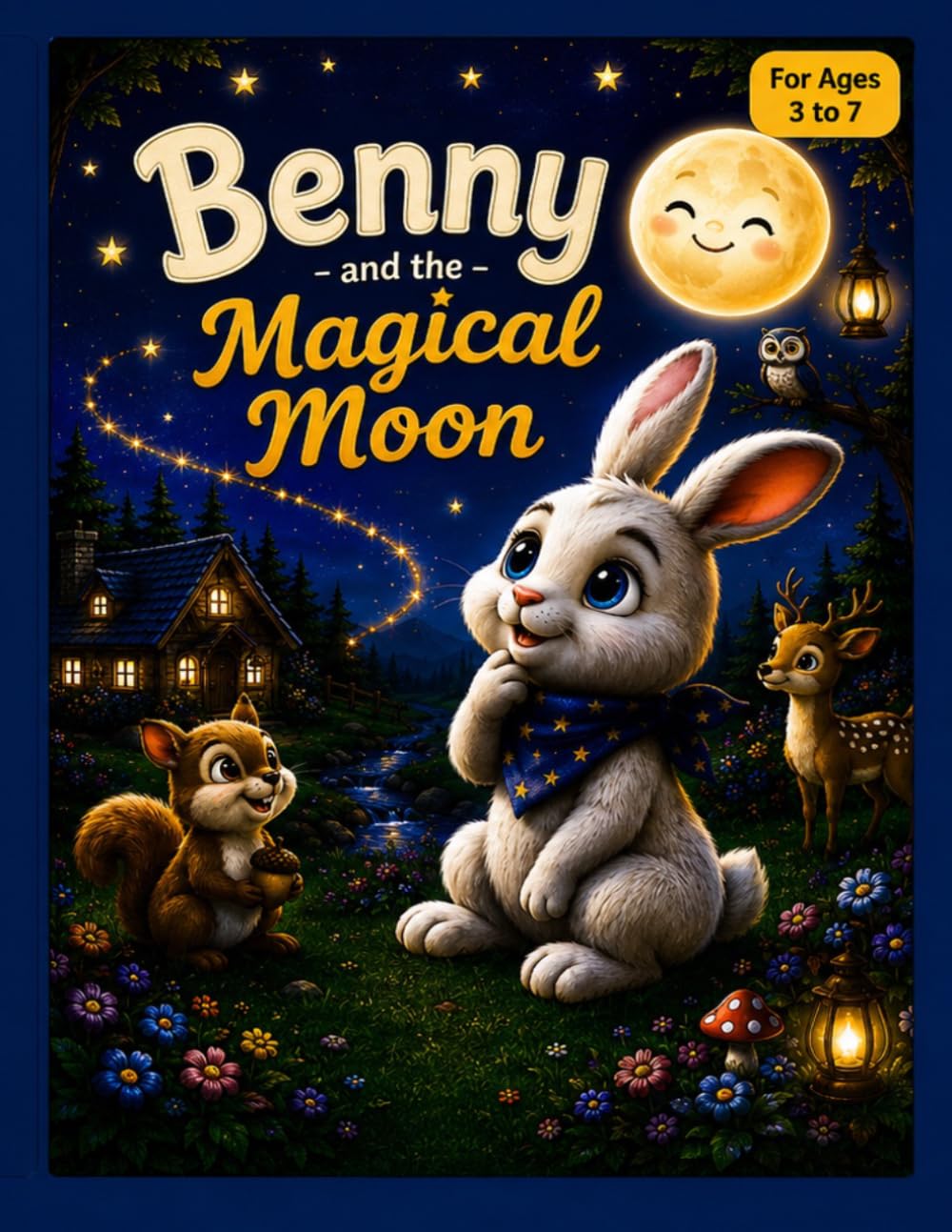 Benny and the Magical Moon: A Heartwarming Bedtime Story About Kindness, Friendship, and Big Feelings