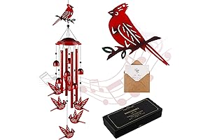 Cardinal Wind Chimes for Outside: Comforting Sounds and Soothing Presence