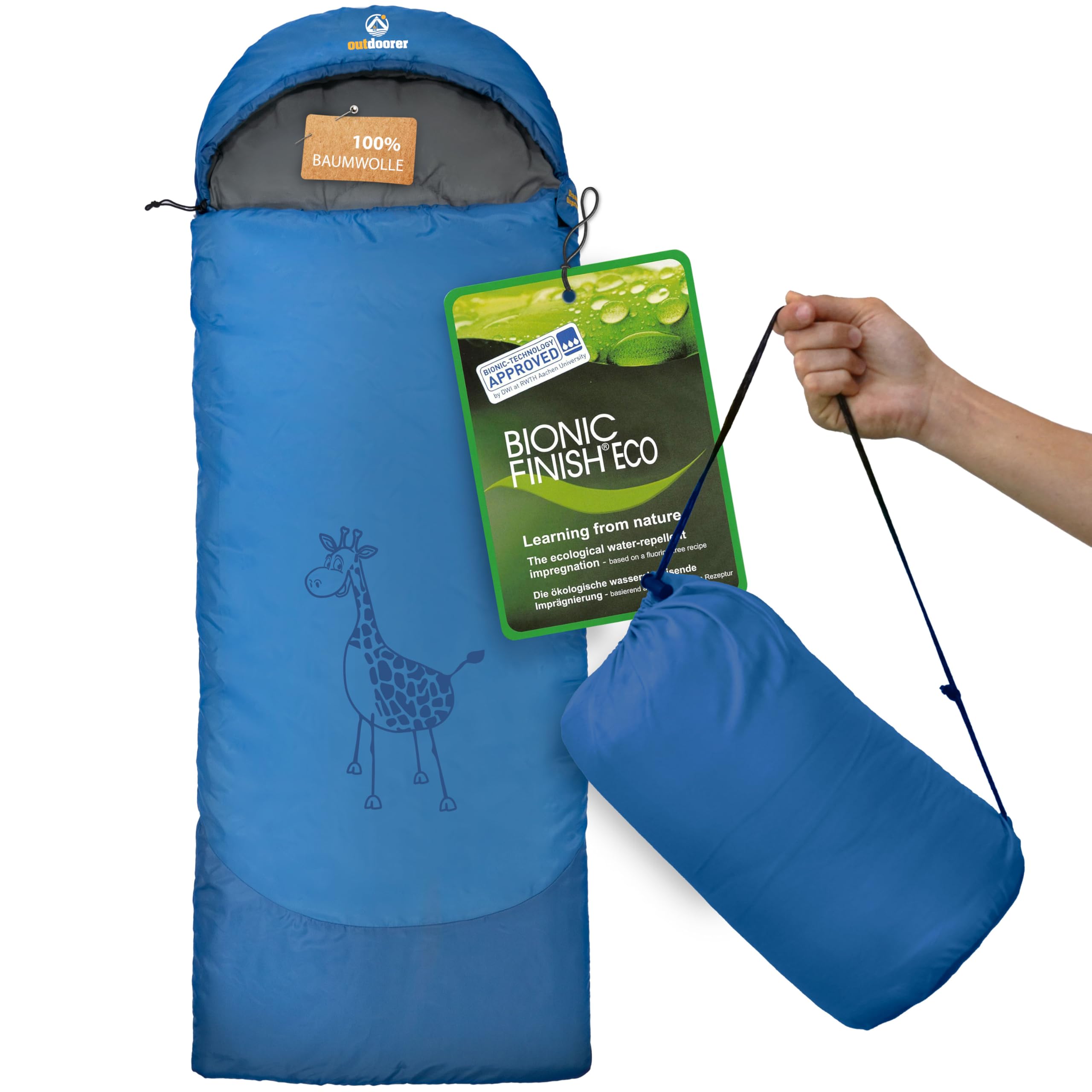 outdoorer Kinderschlafsack Dream Express