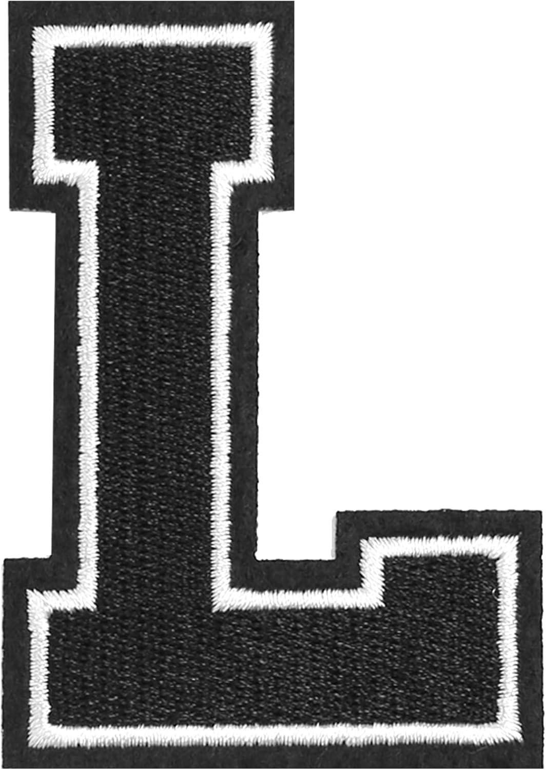 TACVEL 3 Pieces 4.5inch Iron on Letter Patch, Large Letter