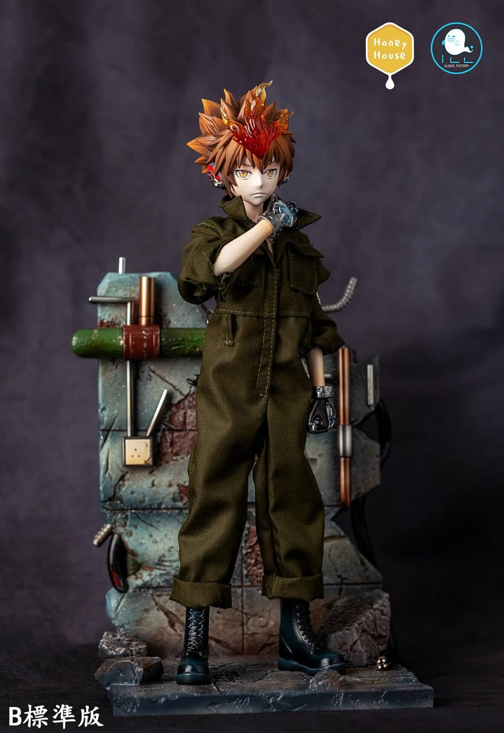 家庭教師ヒットマンREBORN! 沢田綱吉 ガレージキット ガレキ スタチュー⑥ 家庭教師ヒットマンREBORN! 沢田綱吉 ガレージキット ガレキ スタチュー⑥