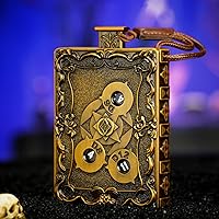 Vista 30 de Juego de dados de ruleta único de metal, mecánico, rodillo DND D & D, Steampunk Spinner D20 todo en uno D4 D6, D8, D10, D12 D100 para Dungeons and