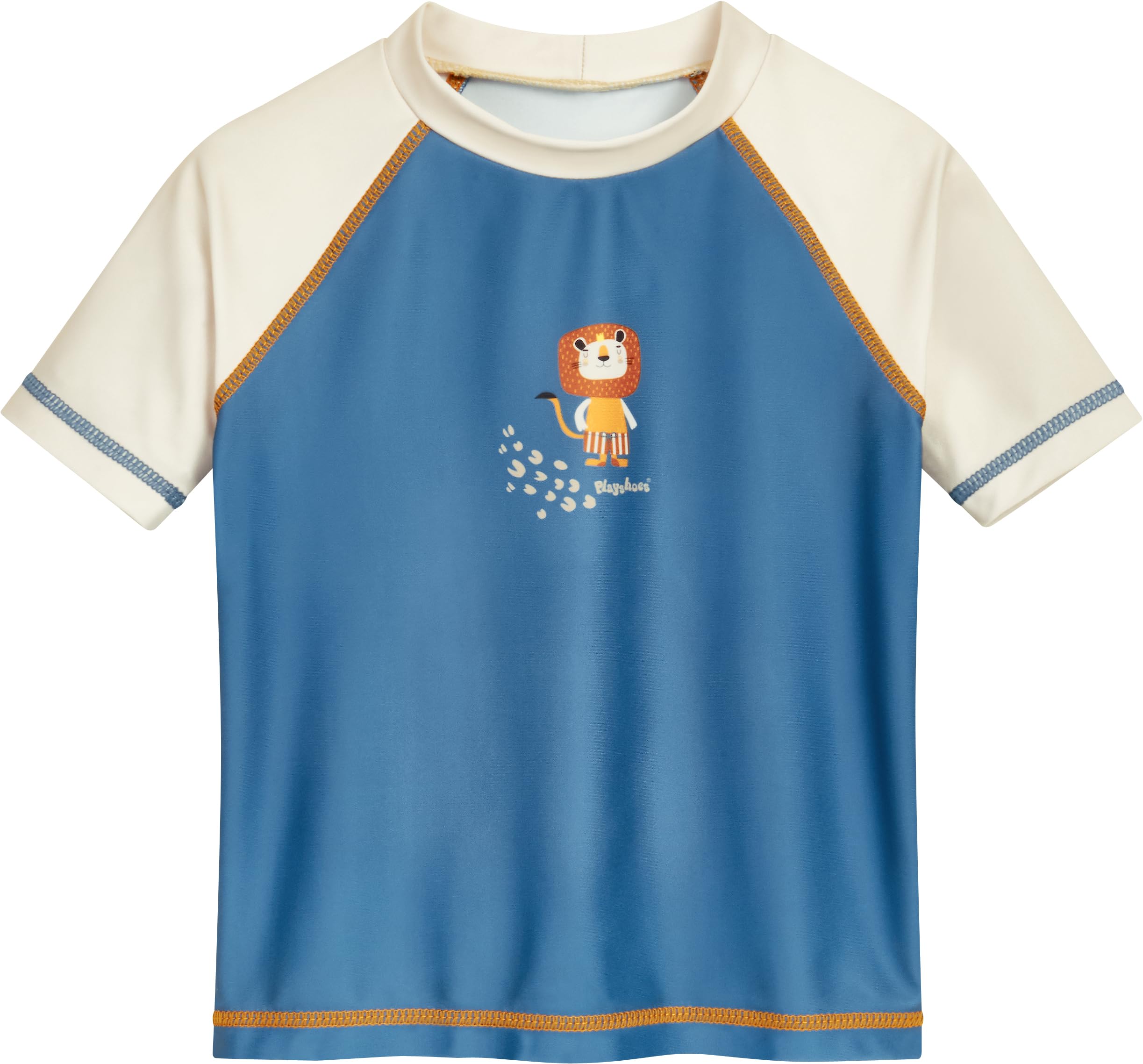 Playshoes Unisex Kinder Badeshirt Rash-Guard-Shirt (1er Pack)